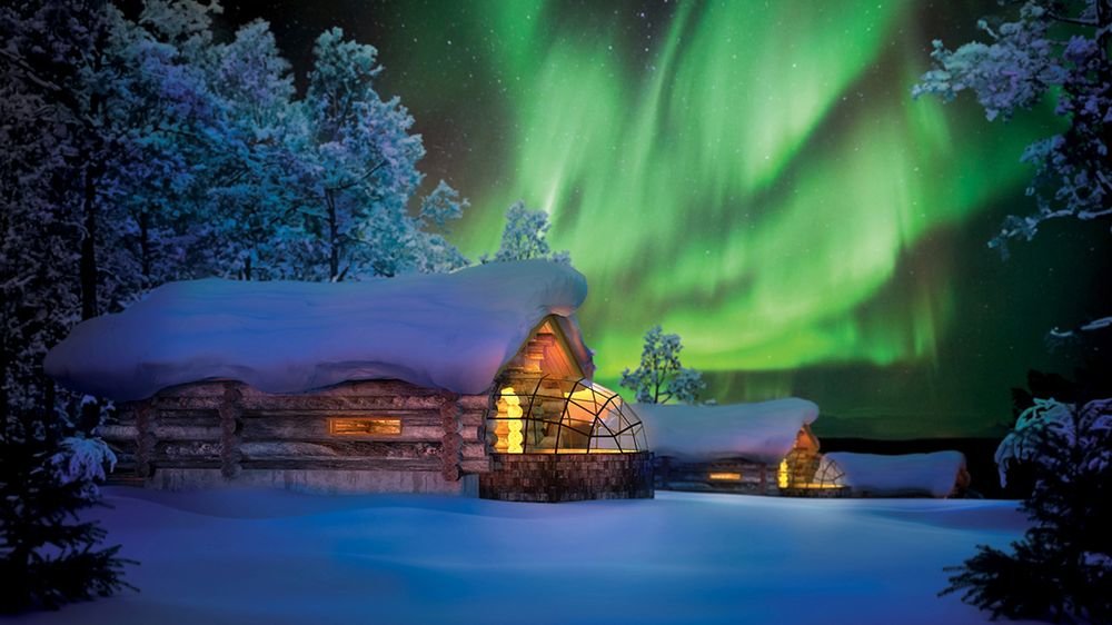kakslauttanen igloo village финляндия фото