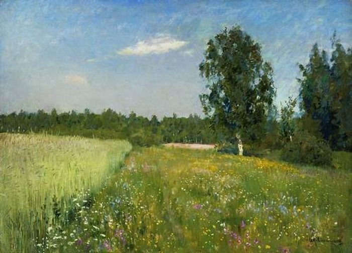 картина левитана июньский день фото