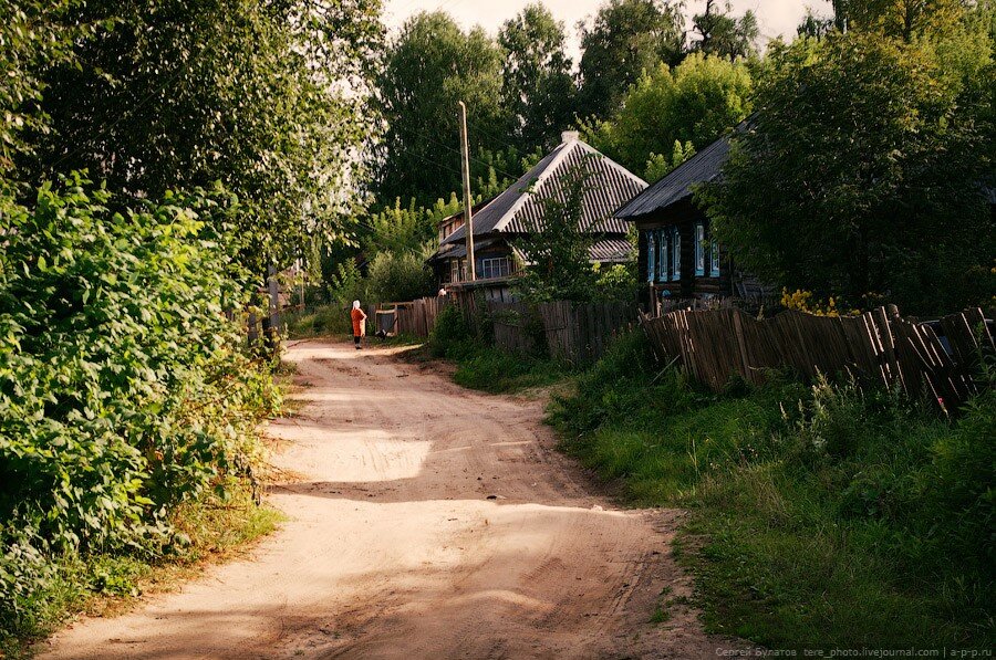 картинка улица в деревне фото