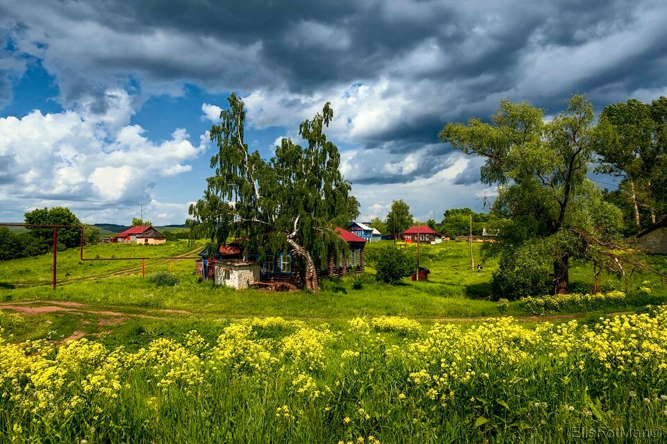 картинки деревня природа фото