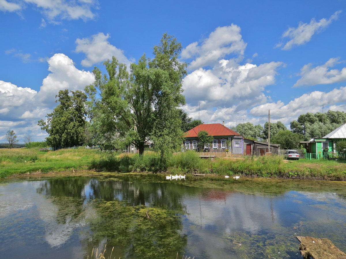 картинки дома в деревне фото