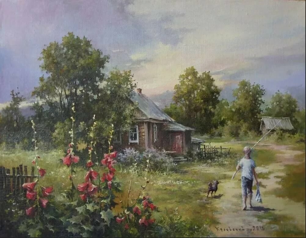 картины художника. краевский владими фото