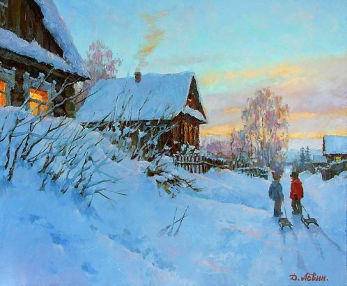 картины художника лёвина дмитрия фото