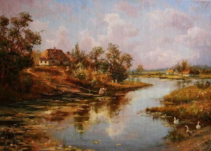 художник жданов пейзажи фото