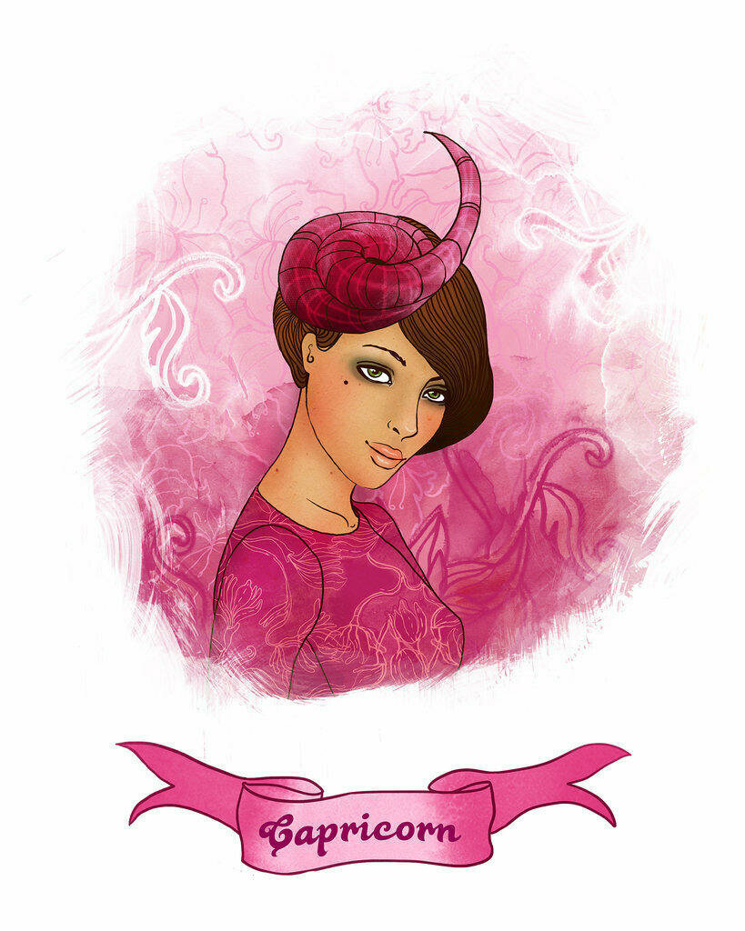 козерог женщина рисунок фото