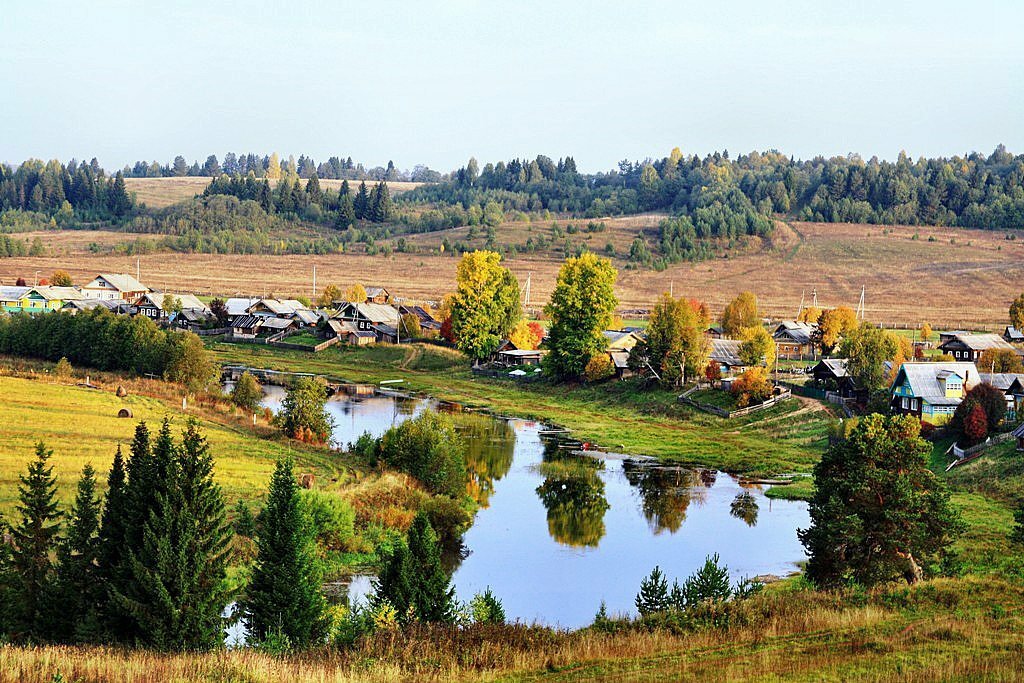красивые деревни россии фото