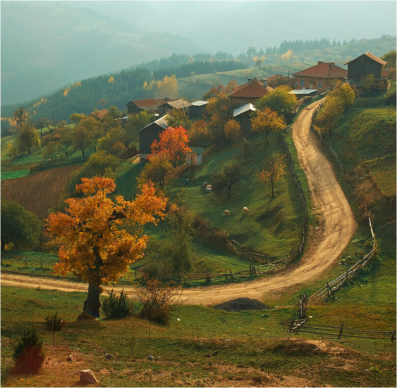 красивые фотографии природы деревни фото