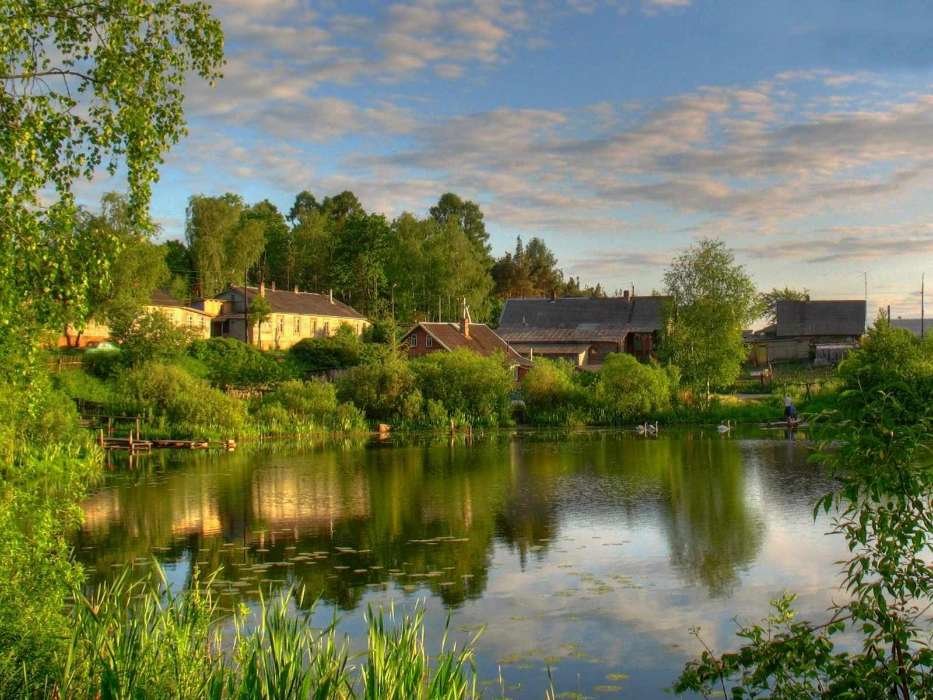 красивые русские деревни и сёла фото