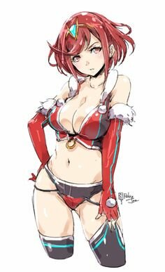 ксеноблейд pyra фото