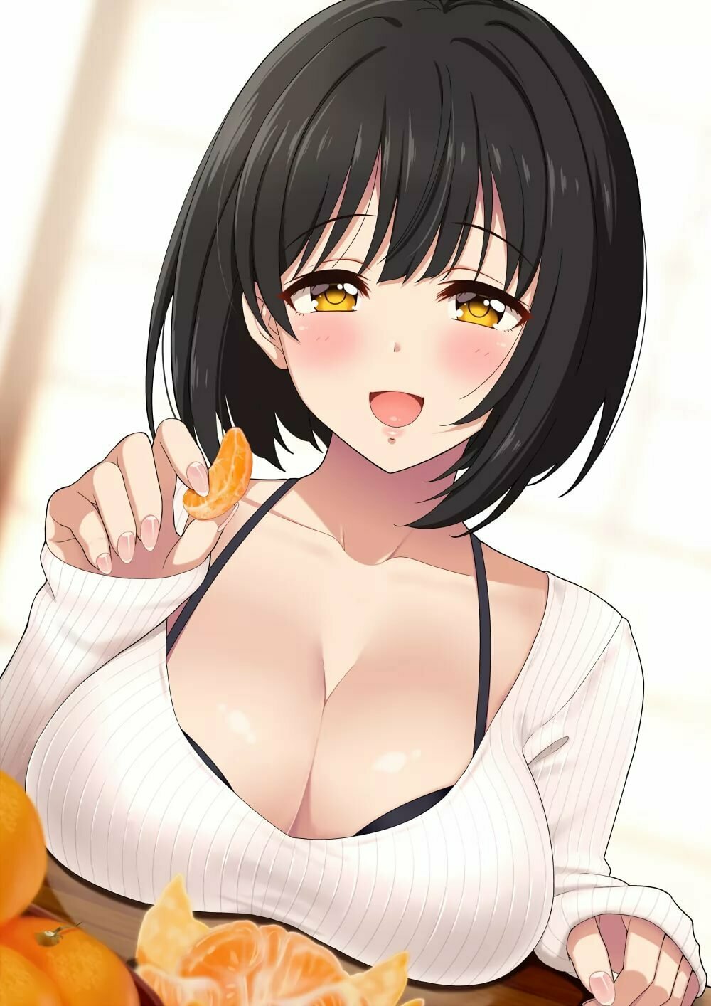 large breasts anime фото