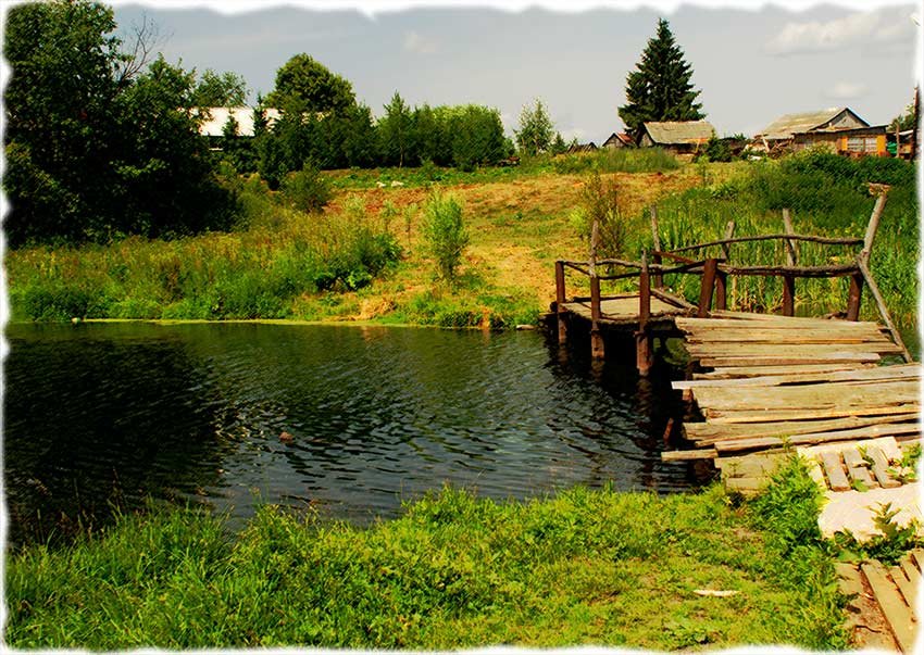 лето в деревне картинки фото