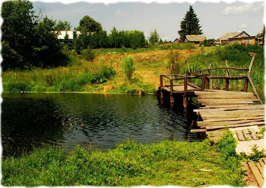 лето в деревне картинки фото
