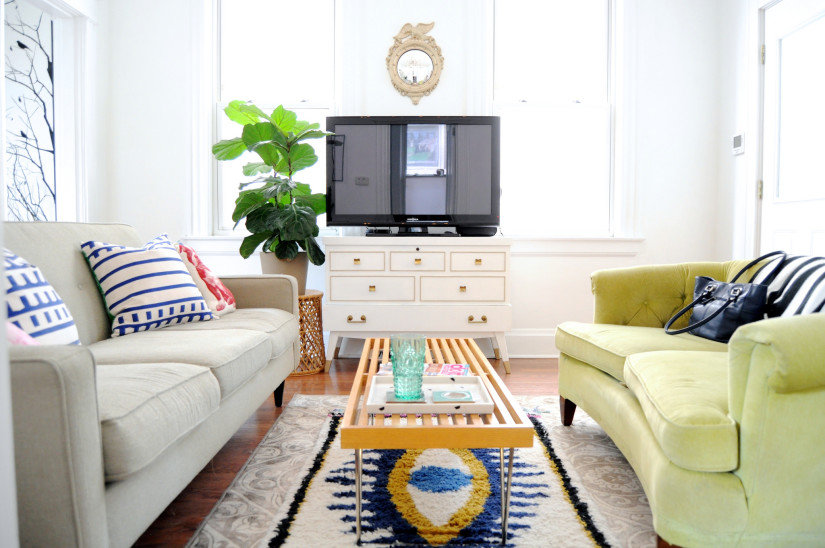 living room фото