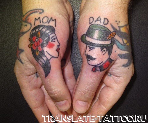 lovers traditional tattoo фото