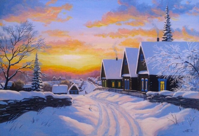 mark keathley зима картины фото