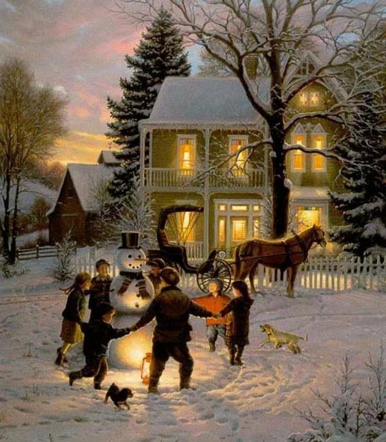 mark keathley зима картины фото