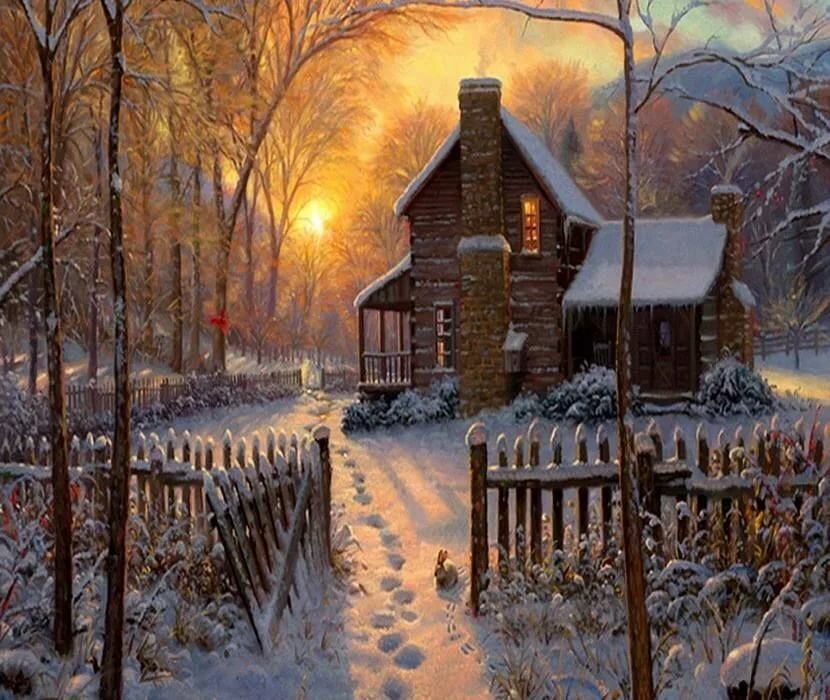 mark keathley зима картины фото