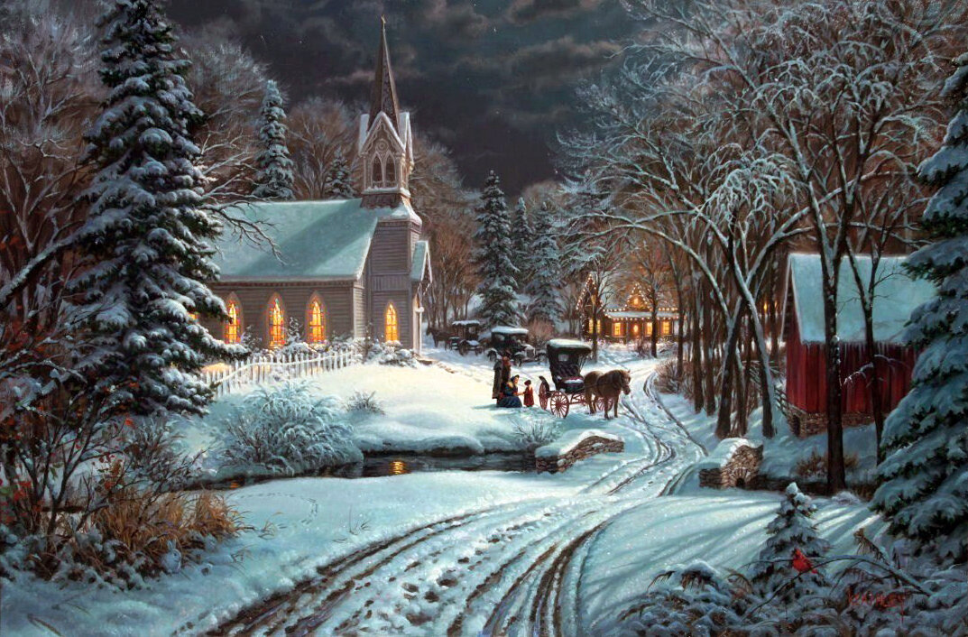 mark keathley зима картины фото