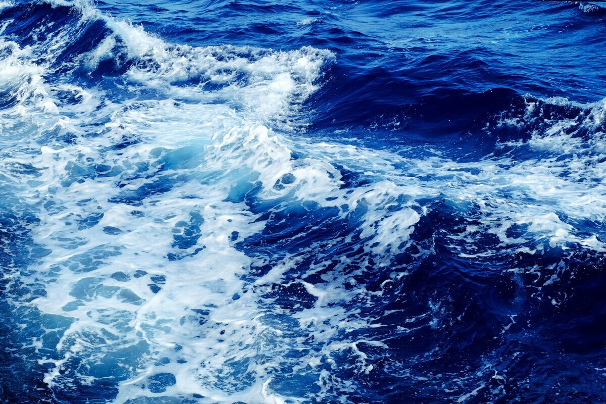море волны вода фото