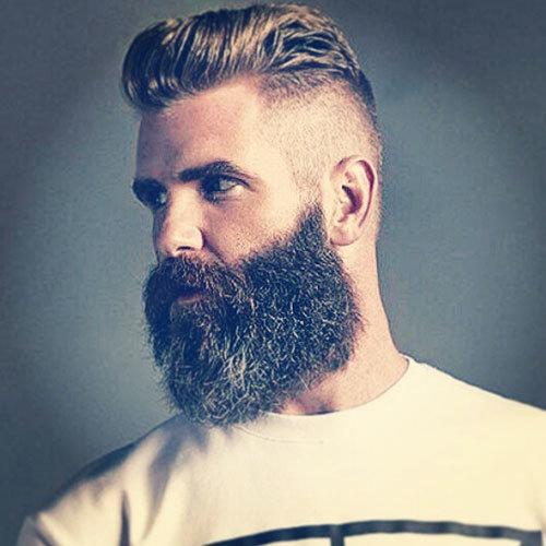 мужские прически с бородой фото
