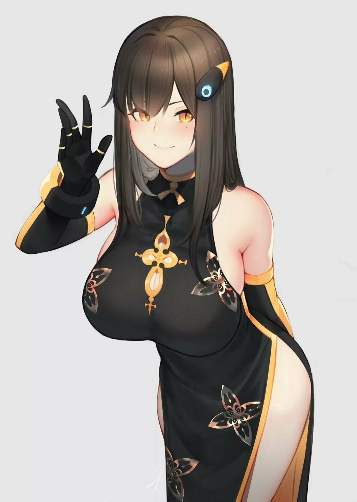 nagato kantai collection cleavage фото