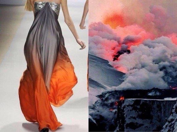 наряды вдохновленные природой фото