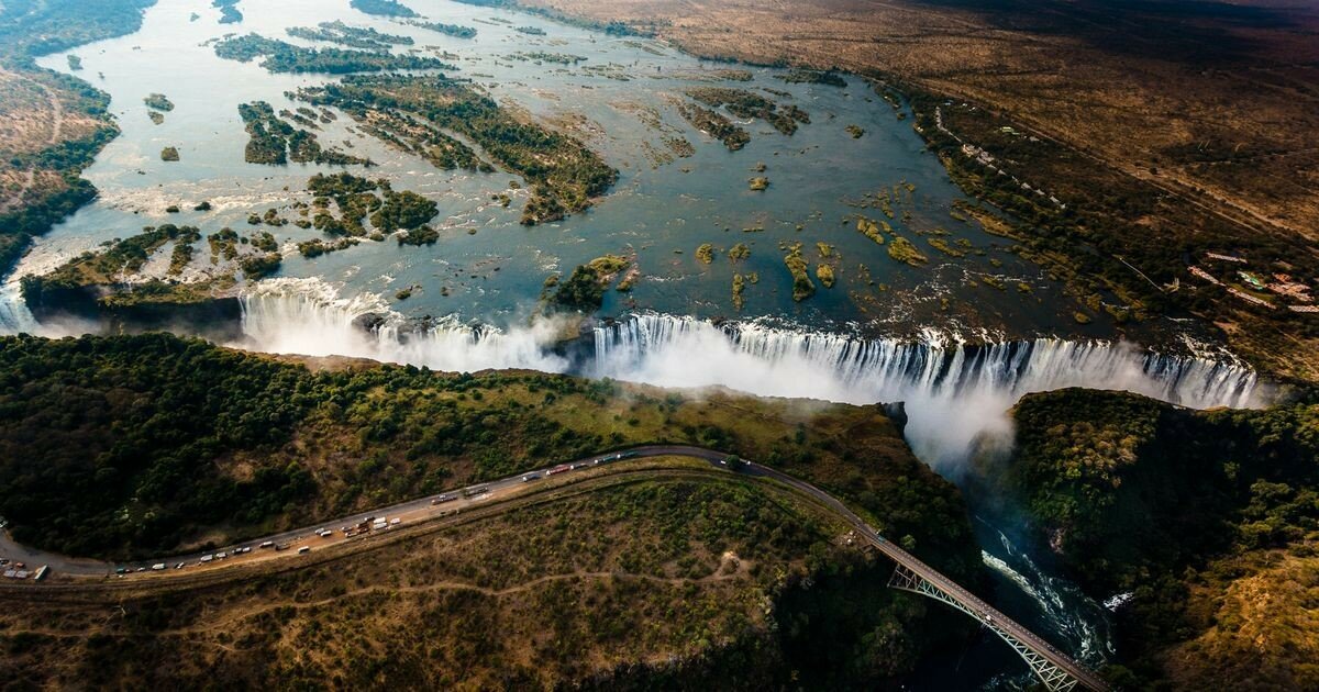 национальный парк водопад виктория фото