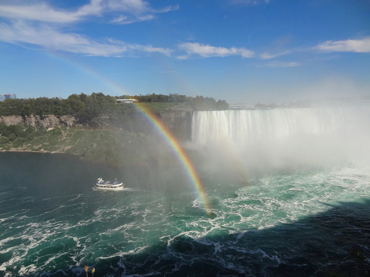 ниагарский водопад радуга фото