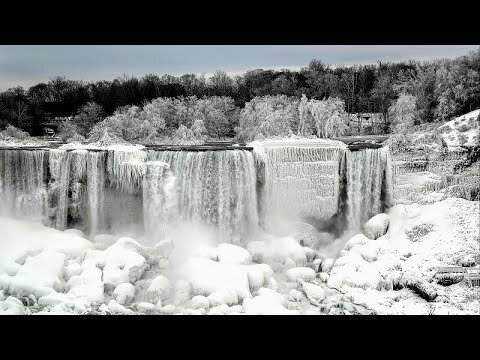 ниагарский водопад замерз 2019 фото