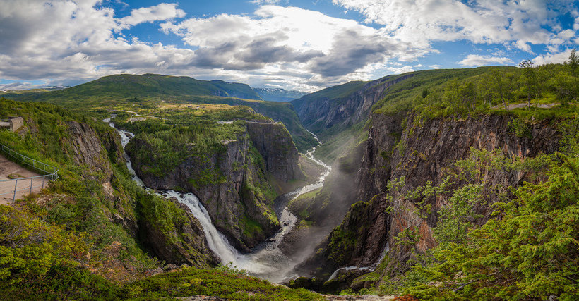 норвегия водопад ворингфоссен фото