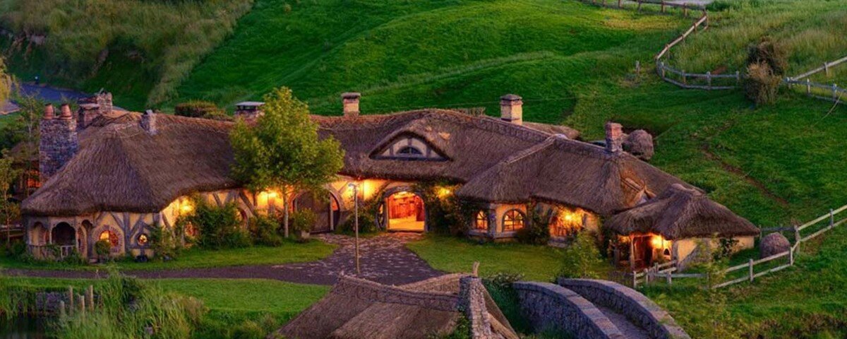 новая зеландия хоббитон фото