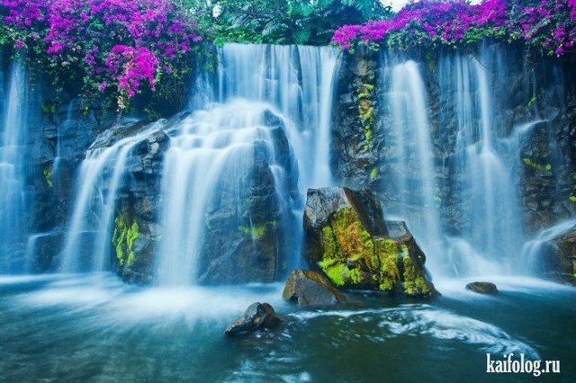 обои для рабочего стола водопады фото