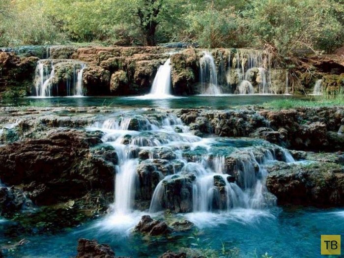 обои природа водопады красивые феншуй фото