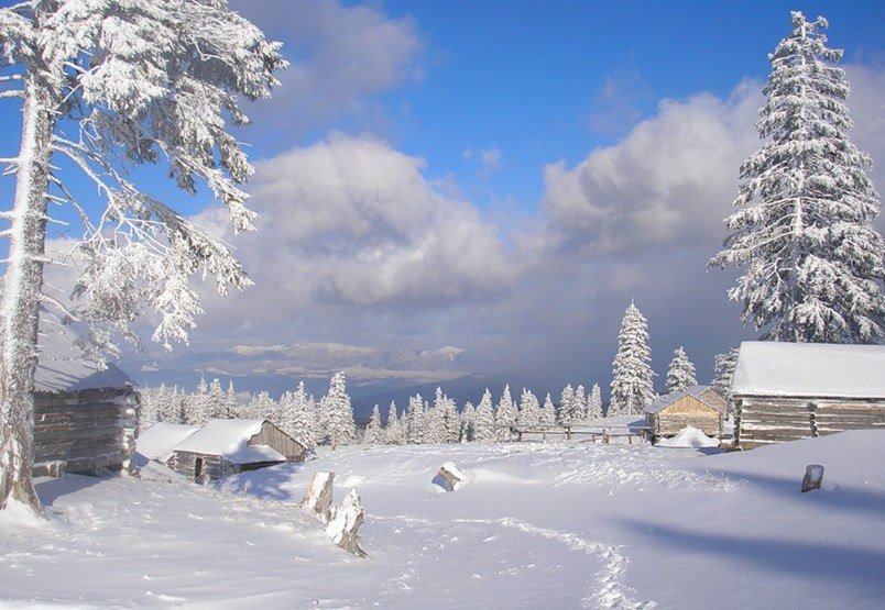 пейзажи сибири фото зимние фото