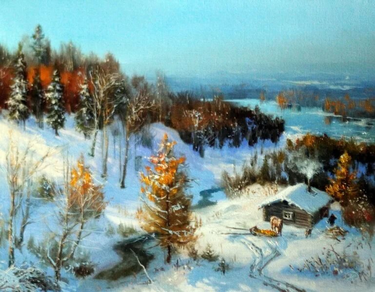 первый снег владимира жданова картины фото