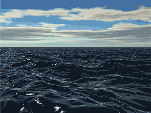 pixel gif океан фото