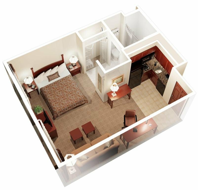 планировка квартиры 3d png фото