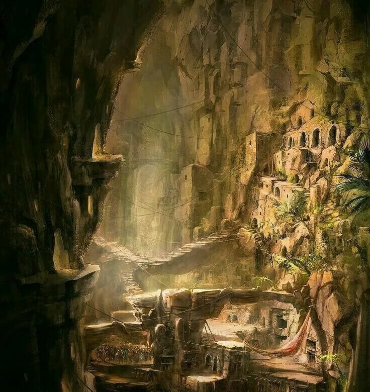 подземелье фэнтези арт фото