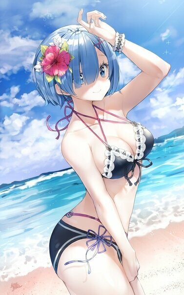 re zero rem bikini фото