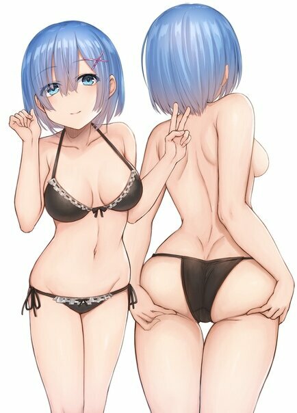 re zero rem в купальнике фото
