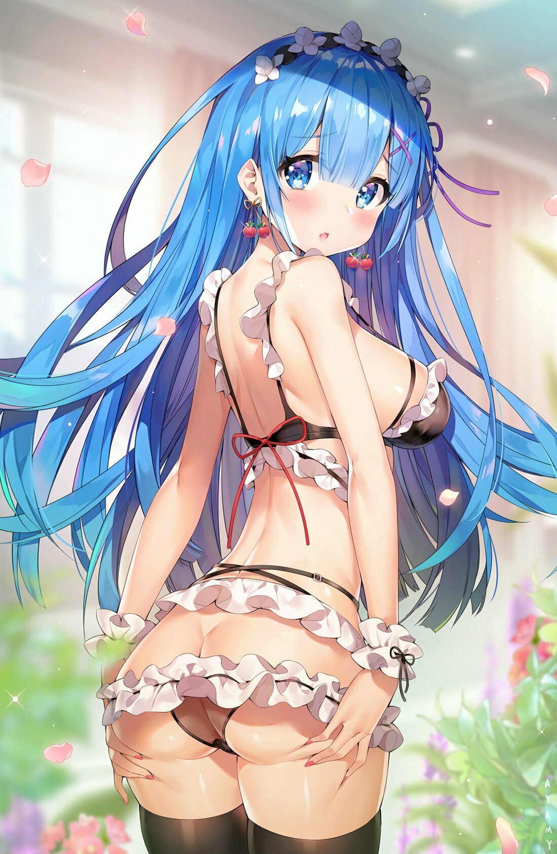 рем re:zero ecchi фото