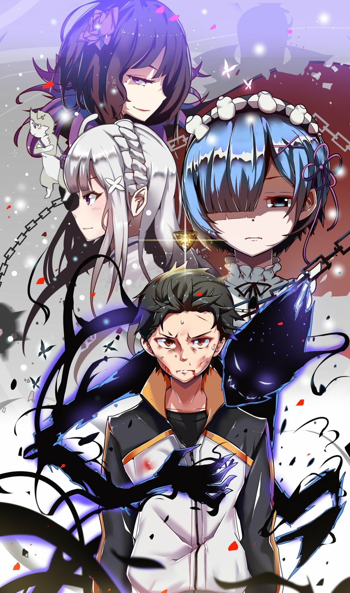 Re:Zero. Жизнь с нуля в альтернативном мире фото