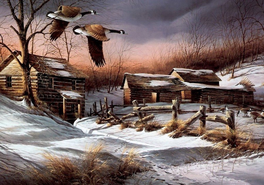 рисунки художника terry redlin фото