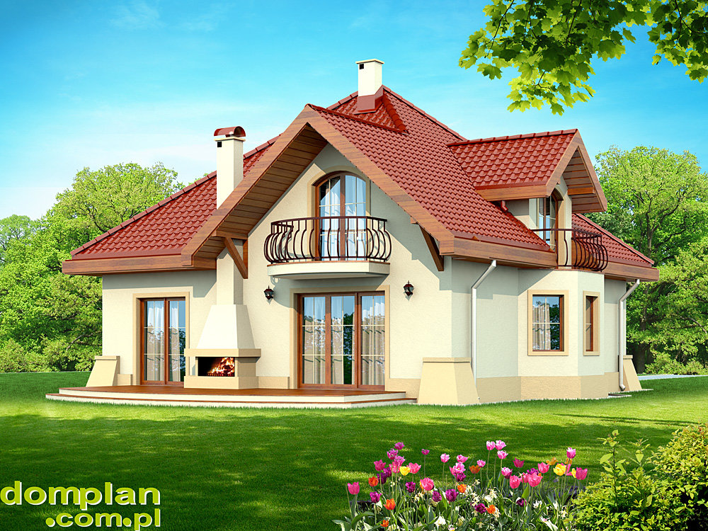 рупланс проекты домов с гаражом и мансардой фото
