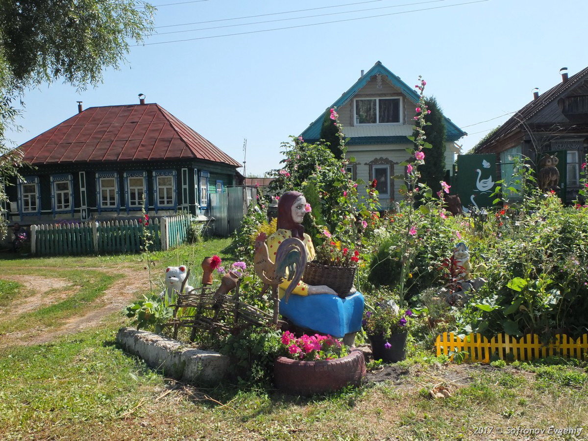 русская деревня фото