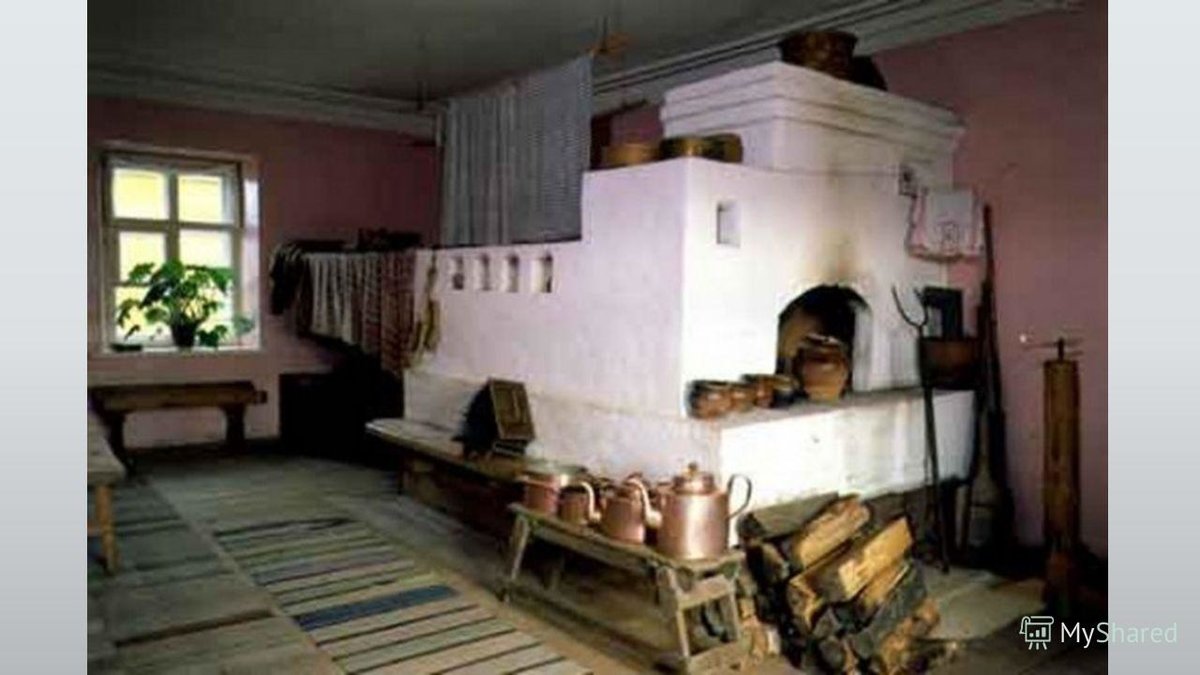 русская печь в избе картинки фото