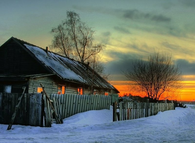 сельская глубинка фото