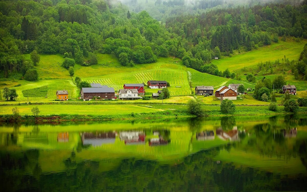 сельская местность картинки фото