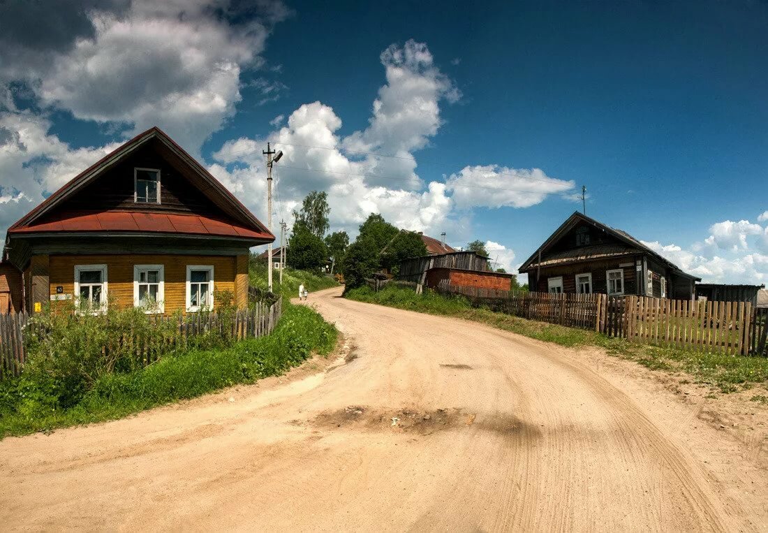 сельская местность россии фото
