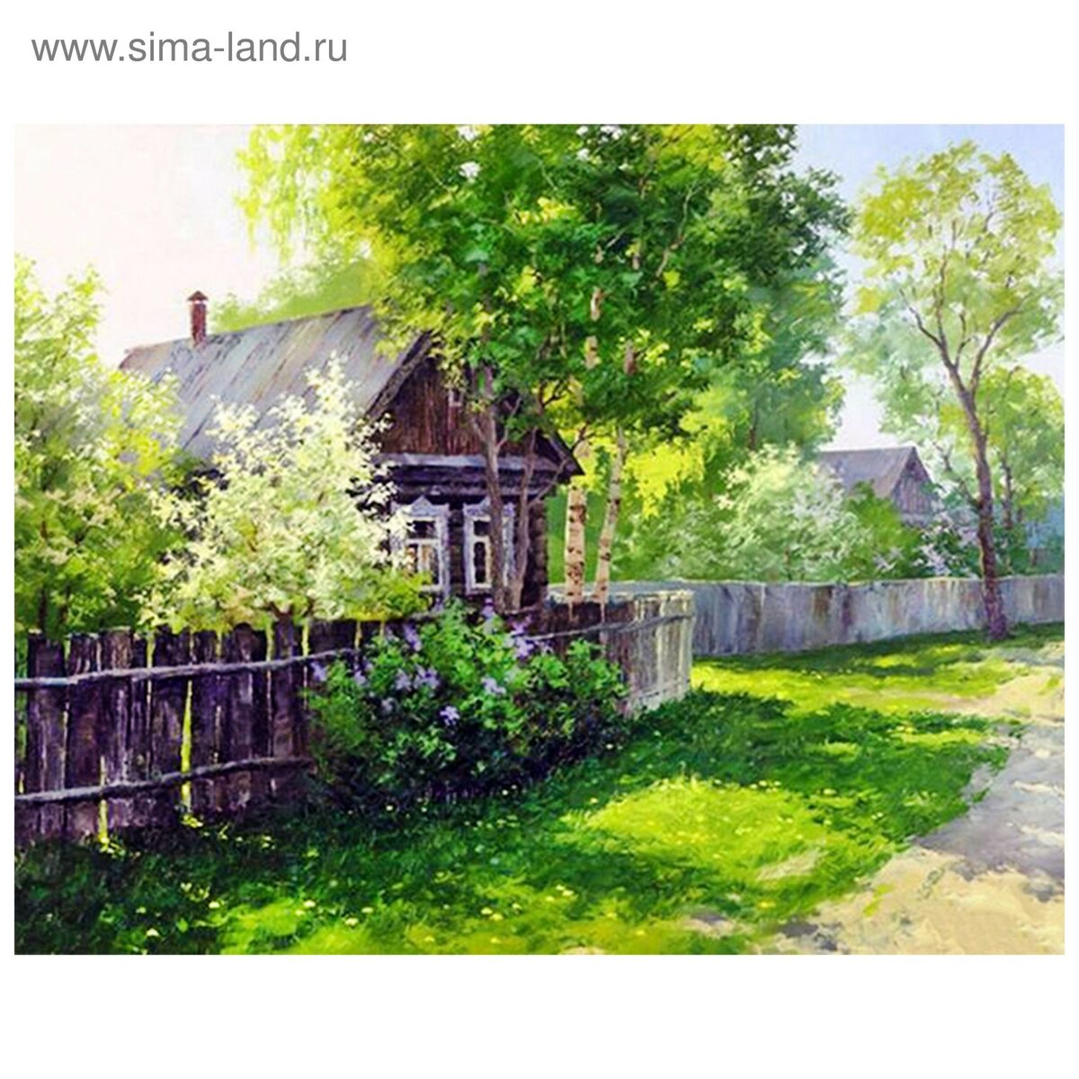 сельский домик картинки фото